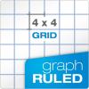 Oxford Composition Notebooks, Graph Ruled Paper, 9-3/4″ x 7-1/2″, Black Marble Covers, 80 Sheets, 12 per Pack (63786)