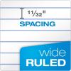 Oxford Composition Notebooks, Wide Ruled Paper, 9-3/4 x 7-1/2 Inches, 100 Sheets, Black, 6 Pack (63764)(Assorted)