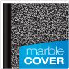 Oxford Composition Notebooks, Wide Ruled Paper, 9-3/4 x 7-1/2 Inches, 100 Sheets, Black, 6 Pack (63764)(Black)