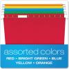Pendaflex 04152 1/5 BLA Reinforced Hanging File Folders, Letter Size, Black, 1/5 Cut, 25/BX (4152 1/5 BLA)(Assorted Colors)
