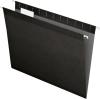 Pendaflex 04152 1/5 BLA Reinforced Hanging File Folders, Letter Size, Black, 1/5 Cut, 25/BX (4152 1/5 BLA)(Black)