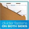 Pendaflex® Classification Folders, 1 Divider, 2″ Fasteners, Letter, Dark Green, 10/Box (23733P), Specialty(Blue)