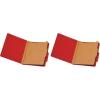 Pendaflex® Classification Folders, 1 Divider, 2″ Fasteners, Letter, Dark Green, 10/Box (23733P), Specialty(Bright Red)
