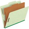 Pendaflex® Classification Folders, 1 Divider, 2″ Fasteners, Letter, Dark Green, 10/Box (23733P), Specialty(Green)