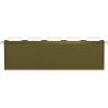 Pendaflex Extra Capacity Reinforced Hanging File Folders, 2″, Legal Size, Standard Green, 1/5 Cut, 25/BX (4153×2)(1″)