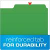 Pendaflex Fastener Folders, 2 Fasteners, Letter Size, Blue, 1/3 Cut Tabs in Left, Right, Center Positions, 50 per Box (22040GW)(Green)