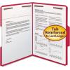 Pendaflex Fastener Folders, 2 Fasteners, Letter Size, Blue, 1/3 Cut Tabs in Left, Right, Center Positions, 50 per Box (22040GW)(Red)