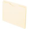 Pendaflex File Jackets, Letter Size, Manila, 2″ Expansion, Reinforced Straight-Cut Tabs with Thumb Cut, 50 per Box (22200EE), Beige(1-Inch Expansion)