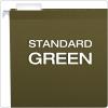 Pendaflex Reinforced Hanging Folders, Legal Size, Standard Green, 1/5 Cut, 25/BX (4153 1/5)(Legal (Pack of 10))