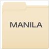Pendaflex Reinforced Tab File Folders, Letter Size, Manila, 1/3-Cut, 100 Per Box (R752 1/3)(Letter (Pack of 5))
