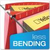 Pendaflex SureHook Extra Capacity Reinforced Hanging Folders, Letter Size, Assorted Colors, Total of 20 Folders per Box (6152X2 ASST)(Assorted Colors)