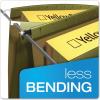 Pendaflex SureHook Extra Capacity Reinforced Hanging Folders, Letter Size, Assorted Colors, Total of 20 Folders per Box (6152X2 ASST)(Standard Green)