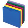 Pendaflex Translucent Poly File Jackets, Letter Size, Assorted Colors (50990), 10 per Pack([‘Blue’  ‘Green’  ‘Purple’  ‘Red’  ‘Yellow’])