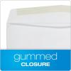 Quality Park #10 Envelopes, Letter Size White Mailing Envelopes, 4-1/8×9-1/2 Inch, No Window Business Envelopes, Gummed Closure, 500/Box (QUA90020)(4-1/8 x 9-1/2)