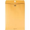 Quality Park 12 x 15-1/2 Clasp Envelopes, Clasp and Gummed Closures, for Oversized Papers, Drawings or Posters, 32 lb Kraft Paper, 100/Box (QUA37810)(9 x 12)