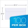 Quality Park #6 3/4 Self-Seal Security Envelopes, Security Tint and Pattern, Redi-Strip Closure, 24-lb White Wove, 3-5/8 x 6-1/2, 100/Box (QUA10417)(#6 3/4 (3-5/8″ x 6-1/2″))