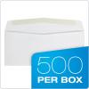 Quality Park #9 Envelopes, Letter Size White Mailing Envelopes, 3-7/8 x8-7/8 Inch, No Window Business Envelopes, Gummed Closure, 500/Box (QUA90090)(#9)