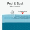 Quality Park Bubble Mailers, 6 x 9 Inch, White Poly Mailers, Padded Envelopes, Shipping Envelopes, Water Resistant, Self Seal, 50 Per Box (QUA85856), Plastic(Blue)