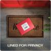 Quality Park Bubble Mailers, 6 x 9 Inch, White Poly Mailers, Padded Envelopes, Shipping Envelopes, Water Resistant, Self Seal, 50 Per Box (QUA85856), Plastic(Red)