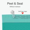 Quality Park Bubble Mailers, 6 x 9 Inch, White Poly Mailers, Padded Envelopes, Shipping Envelopes, Water Resistant, Self Seal, 50 Per Box (QUA85856), Plastic(Teal)