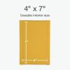 Quality Park Bubble Mailers, 6 x 9 Shipping Envelopes, Self-Seal, Durable Brown Kraft Padded Envelopes, Redi-Strip Peel Off Closure, 50 Per Box (QUA85755)(4 x 8)