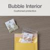 Quality Park Bubble Mailers, 6 x 9 Shipping Envelopes, Self-Seal, Durable Brown Kraft Padded Envelopes, Redi-Strip Peel Off Closure, 50 Per Box (QUA85755)(4 x 8)