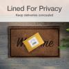 Quality Park Bubble Mailers, 6 x 9 Shipping Envelopes, Self-Seal, Durable Brown Kraft Padded Envelopes, Redi-Strip Peel Off Closure, 50 Per Box (QUA85755)(4 x 8)