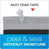 Quality Park Bubble Mailers, 8.25 x 11 Shipping Envelopes, Water Resistant White Poly Padded Envelopes, Redi-Strip Peel Off Closure, 25/Box (QUA85859)(Black)