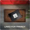 Quality Park Bubble Mailers, 8.25 x 11 Shipping Envelopes, Water Resistant White Poly Padded Envelopes, Redi-Strip Peel Off Closure, 25/Box (QUA85859)(Black)