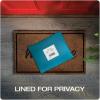 Quality Park Bubble Mailers, 8.25 x 11 Shipping Envelopes, Water Resistant White Poly Padded Envelopes, Redi-Strip Peel Off Closure, 25/Box (QUA85859)(Blue)