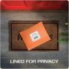 Quality Park Bubble Mailers, 8.25 x 11 Shipping Envelopes, Water Resistant White Poly Padded Envelopes, Redi-Strip Peel Off Closure, 25/Box (QUA85859)(Orange)