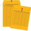 Quality Park Interoffice Envelopes, String and Button, Brown Kraft, 10 x 13, 100 per Case, (63561)