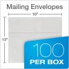 Quality Park Survivor 10×13 Inch Catalog Envelopes made with 18 lb DuPont Tyvek, Expands 2″, Peel and Seal Self Seal, White, 100/Box (QUAR4610)