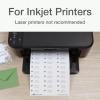 Redi-Tag Address Labels, 750 Blank (25 Sheets of 30), 1″ x 2.625″, for Inkjet and Laser Printers, Free Online Templates (1009573)(Inkjet Labels 1″ x 2-5/8″)