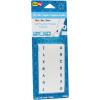 Redi-Tag Alphabetical Tabs, A – Z Pre-Printed Divider Tabs, Permanent Adhesive Index Labels,Divider Labels for School, Home and Office, 7/16″ x 1″, White, 104 Tabs Per Pack, (B31005)