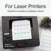 Redi-Tag Laser Printable Tabs, Permanent Index Tabs, Customizable Adhesive Labels, Assorted Pastel Colors, 1.125″ x 1.25″, 100 Per Pack (1006790)