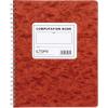 TOPS Computation Book, 11.75 x 9.5 Inches, Double Wire, 152 Numbered Pages, Quadrille Ruled, 76 Sheets, White, (35061), Composition(Composition)