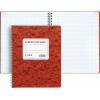 TOPS Computation Book, 11.75 x 9.5 Inches, Double Wire, 152 Numbered Pages, Quadrille Ruled, 76 Sheets, White, (35061), Composition(Composition)