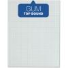 TOPS Cross-Section Pads, 8-1/2″ x 11″, Glue Top, Graph Rule (10 x 10), 50 Sheets (35101)(5 Squares/Inch)
