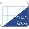 TOPS Cross-Section Pads, 8-1/2″ x 11″, Glue Top, Graph Rule (10 x 10), 50 Sheets (35101)(8 Squares/Inch)