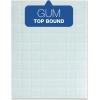 TOPS Cross-Section Pads, 8-1/2″ x 11″, Glue Top, Graph Rule (10 x 10), 50 Sheets (35101)(8 Squares/Inch)