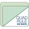 TOPS Engineering Computation Pad, 8-1/2″ x 11″, Glue Top, 5 x 5 Graph Rule on Back, Green Tint Paper, 3-Hole Punched, 200 Sheets (35502)(200 Sheets)