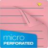 TOPS Prism Steno Books, 6″ x 9″, Gregg Rule, Gray Paper, 80 Sheets, Perforated, 4 Pack (80274)(Pink)