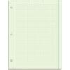 Ampad Engineer Pad, 5 Squares per Inch, 8.5″ x 11″, 200 Sheet Pad, Green (22-144)