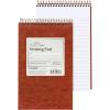 Ampad Gold Fibre Retro Writing Pad, Red Cover, White Paper, 5 x 8, Medium Rule, 80 Sheets, 1 Each (20-007)(Junior Legal (5″ X 8″))