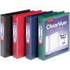 Cardinal 1.5 Inch 3 Ring Binder,Binder for School and Office, Durable D Ring, Assorted Colors, Black, Red, Blue, Green 4 Pack, Holds 375 Sheets (29300)