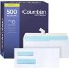 Columbian #9 Security Envelopes, 500/Box, Double Window, 3-7/8″ x 8-7/8″, Release & Seal Self Seal, SimplySafe Tamper Evident, White (COLO183)(#10)
