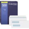 Columbian #9 Security Envelopes, 500/Box, Double Window, 3-7/8″ x 8-7/8″, Release & Seal Self Seal, SimplySafe Tamper Evident, White (COLO183)(#8)