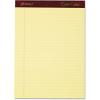 Esselte Corporation Perforated Pads,Legal,50 Sheets,8 1/2″ x 11 3/4″ ,4/Pack,Canary(8-1/2 x 11-3/4)