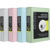 Oxford 3 Ring Binders, 2 inch ONE-Touch Easy Open D Rings, 3-Sided View Binder Covers, Binders for School, Xtralife Hinge, Non-Stick, PVC-Free, Natural Pastel, 530-Sheet Capacity, 4 Pack (79923)(1.5 Inch)